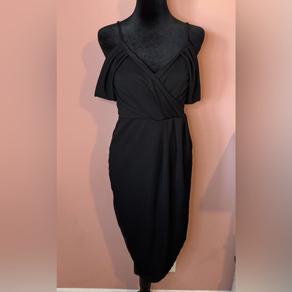 Elegant Black Women's Dress